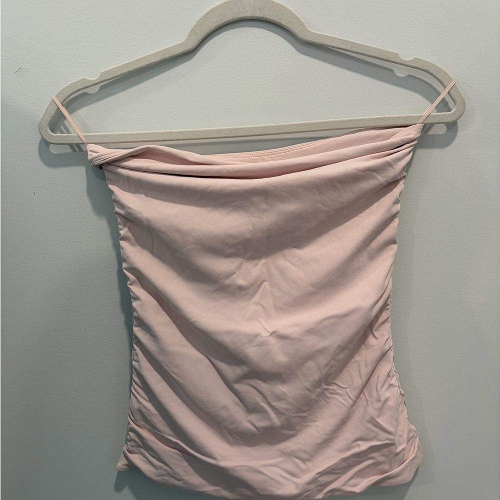 Aritzia Contour Light Pink Top